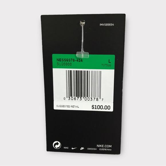 Nike NWT 2 Piece Swimsuit Tankini Top & Bikini Bottom Blue & Green Size L - Picture 6 of 6